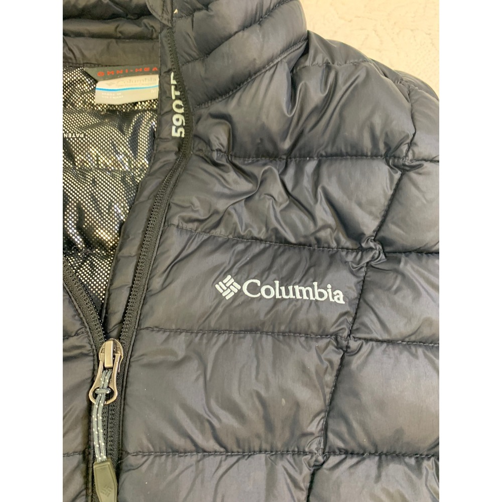 Columbia Womens Omni-Heat TurboDown 590TD Puffer Vest Black Size M Medium - Picture 4 of 13